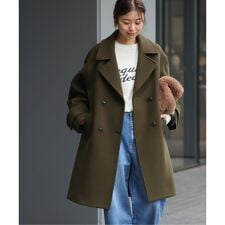 ジャーナルスタンダード レリューム(JOURNAL STANDARD relume)の《追加予約》ピュアラムロングコクーンコート