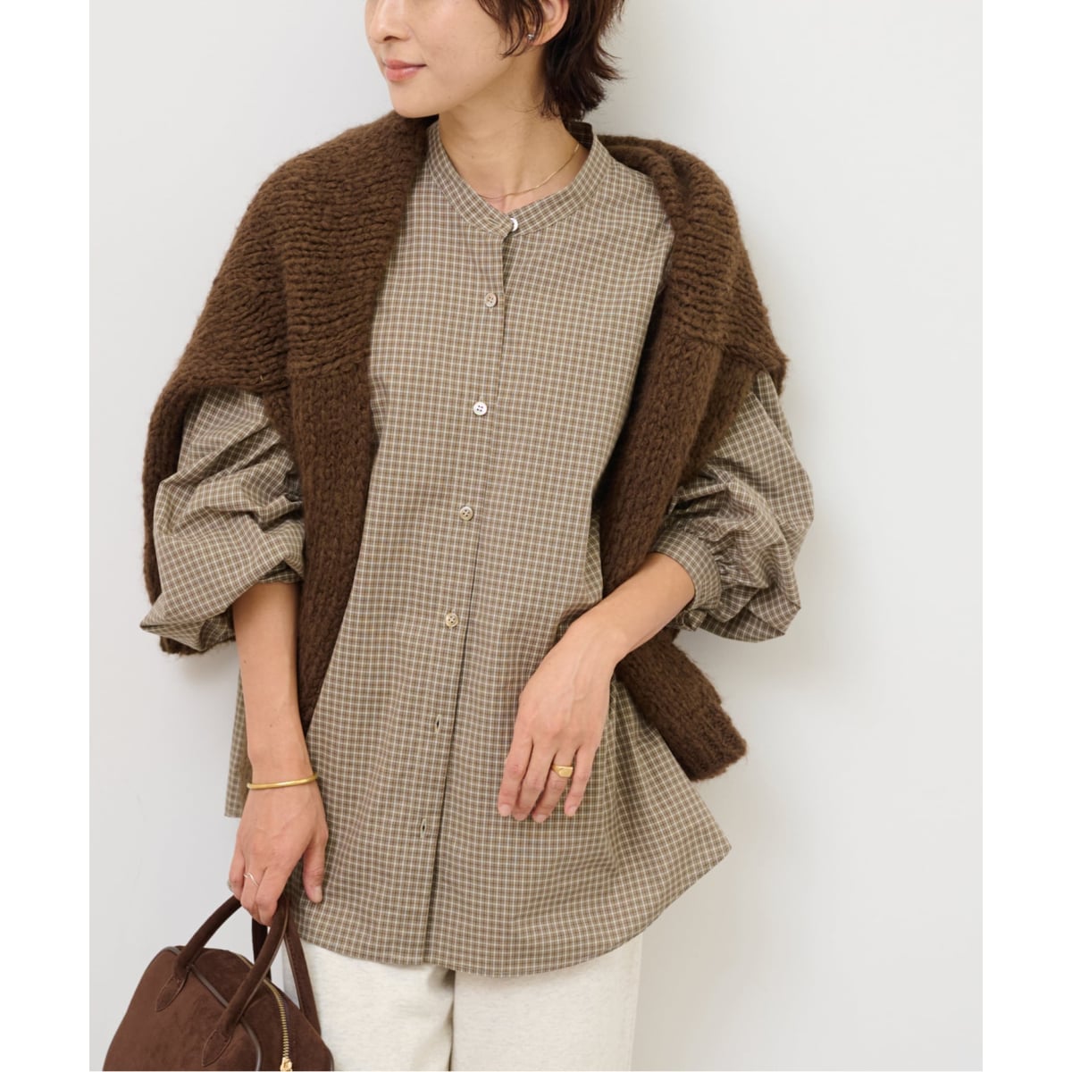ジャーナルスタンダード レリューム（JOURNAL STANDARD relume）/チェックボウタイブラウス チェックボウタイブラウス | ジャーナルスタンダード レリューム