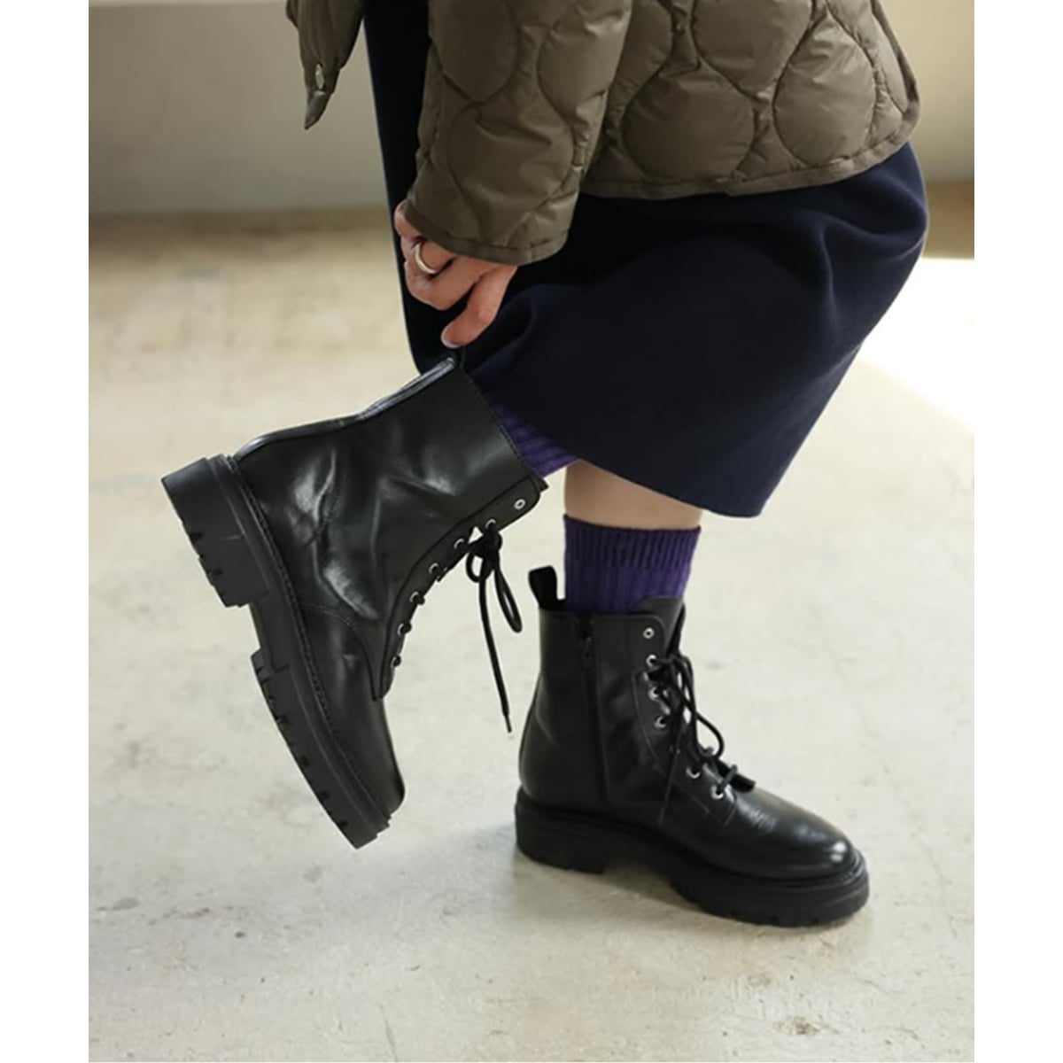 MIISTA ミスタ レザーブーツ 37 MIISTA/ミスタ】ELKE：ブーツ | ジャーナルスタンダード(JOURNAL