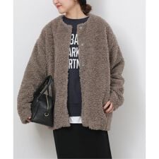 ジャーナルスタンダード レリューム(JOURNAL STANDARD relume)の《追加》ボアカラーレスジャケット
