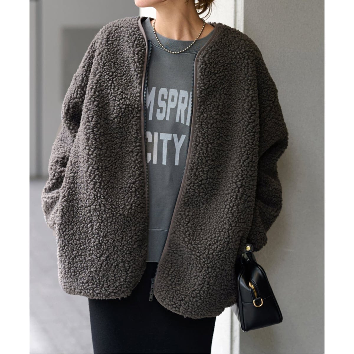 尾州ウールシャギーミドルコート | ジャーナルスタンダード レリューム