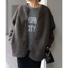 ジャーナルスタンダード レリューム(JOURNAL STANDARD relume)の《WEB限定追加予約2》別注【Champion/チャンピオン】ボアフリースジャケット