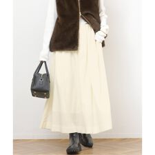 ギャザータックフレアスカート