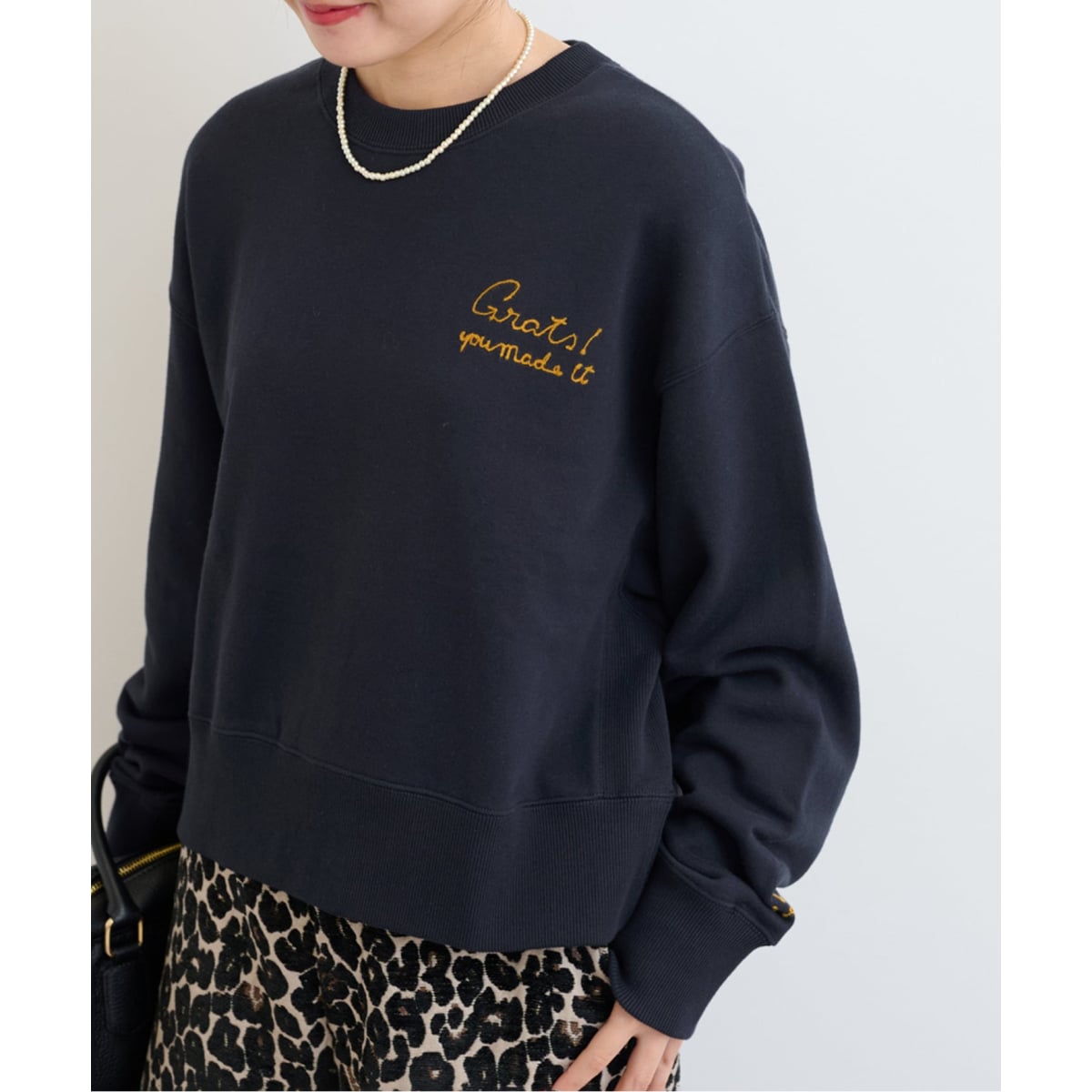 刺繍ロゴスウェット | ジャーナルスタンダード レリューム(JOURNAL