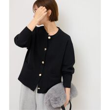 ジャーナルスタンダード レリューム(JOURNAL STANDARD relume)の《追加予約》ダブルニットメタルボタンカーディガン