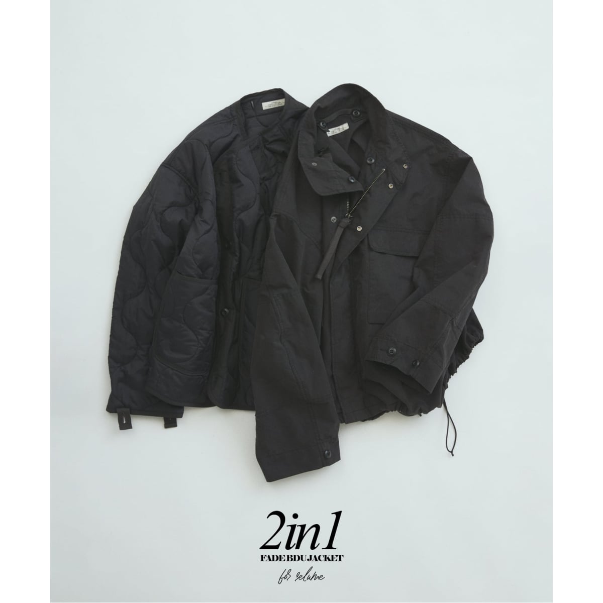 YSTRDY'S TMRRW / イエスタデイズトゥモロウ】 NYLON POPLIN ライナー