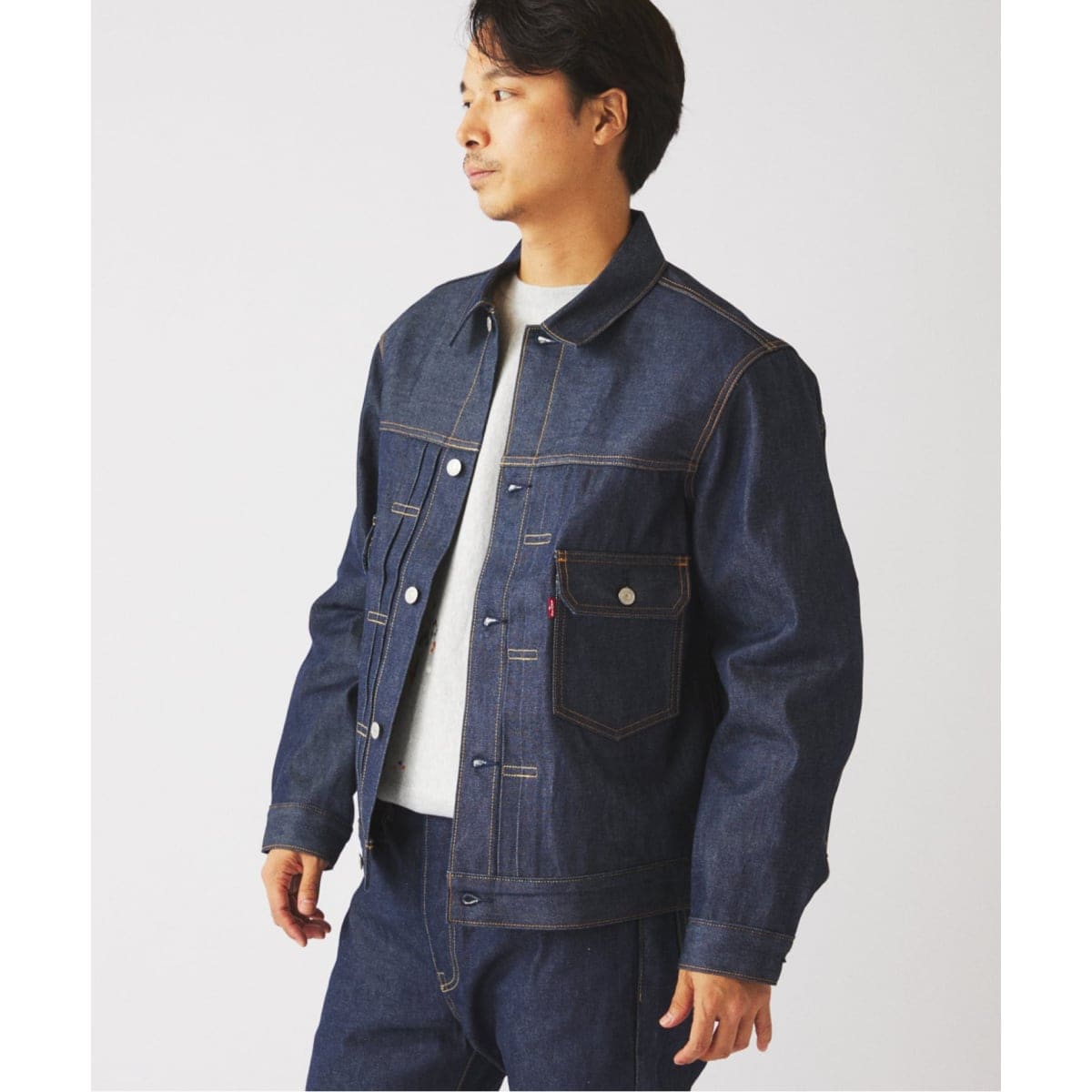 追加予約》Levi's(R) / リーバイス(R) 別注 TYPE2リジッド トラッカー