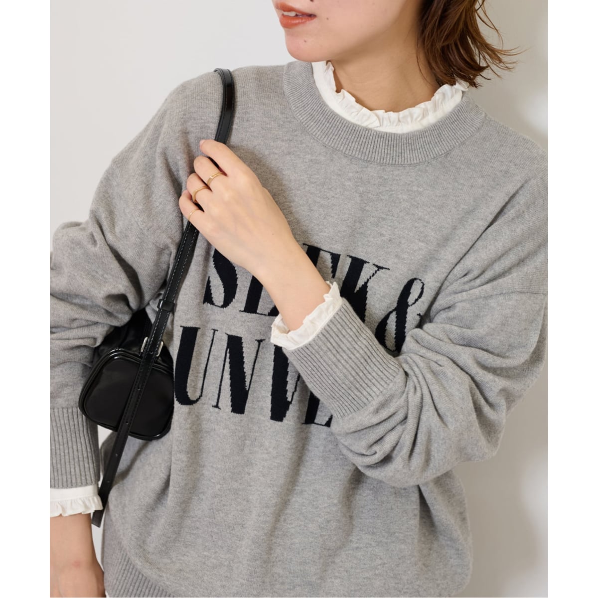 □デニムプルオーバーシャツ/インディゴ | ジャーナルスタンダード