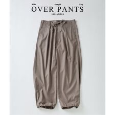 ドビーストライプ オーバーパンツ