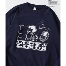 PEANUTS / ピーナッツ 別注 FANTASY A&G INC プリントスウェット WINTE