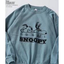 PEANUTS / ピーナッツ 別注 FANTASY A&G INC プリントスウェット WINTE