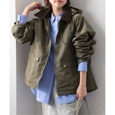 《予約》［26SS新作］別注【Barbour/バブアー】modified short jacket：