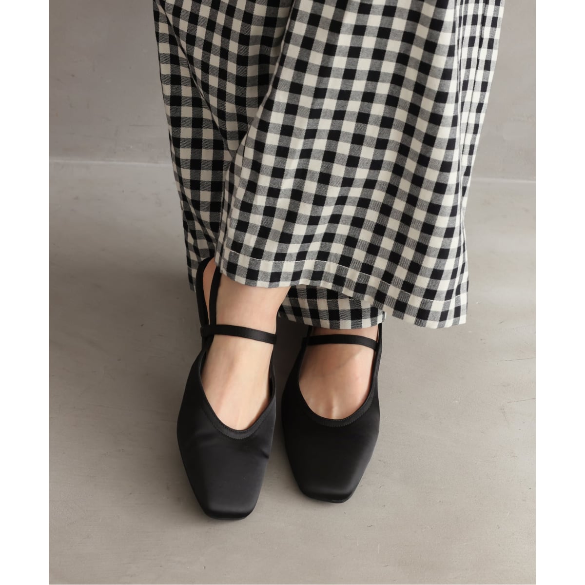 EPURE/エピュレ】 ETTE Satin Slingbacks | ジャーナルスタンダード