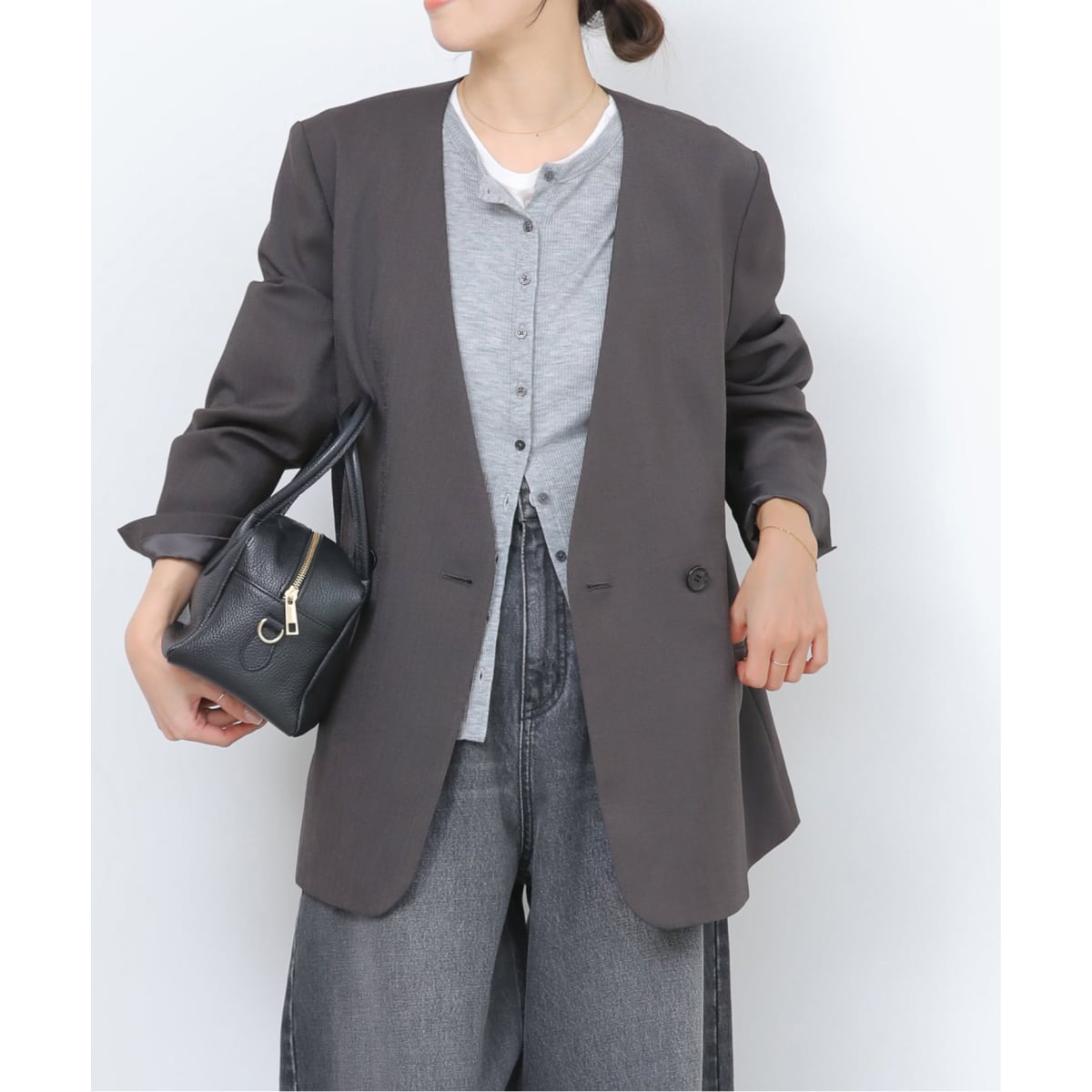 ジャーナルスタンダード(JOURNAL STANDARD) レディース ノーカラー