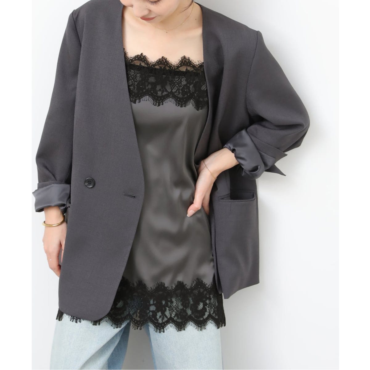 追加》TGOR/トゴール フリル キャミソール TG5S-J0306 | スローブ