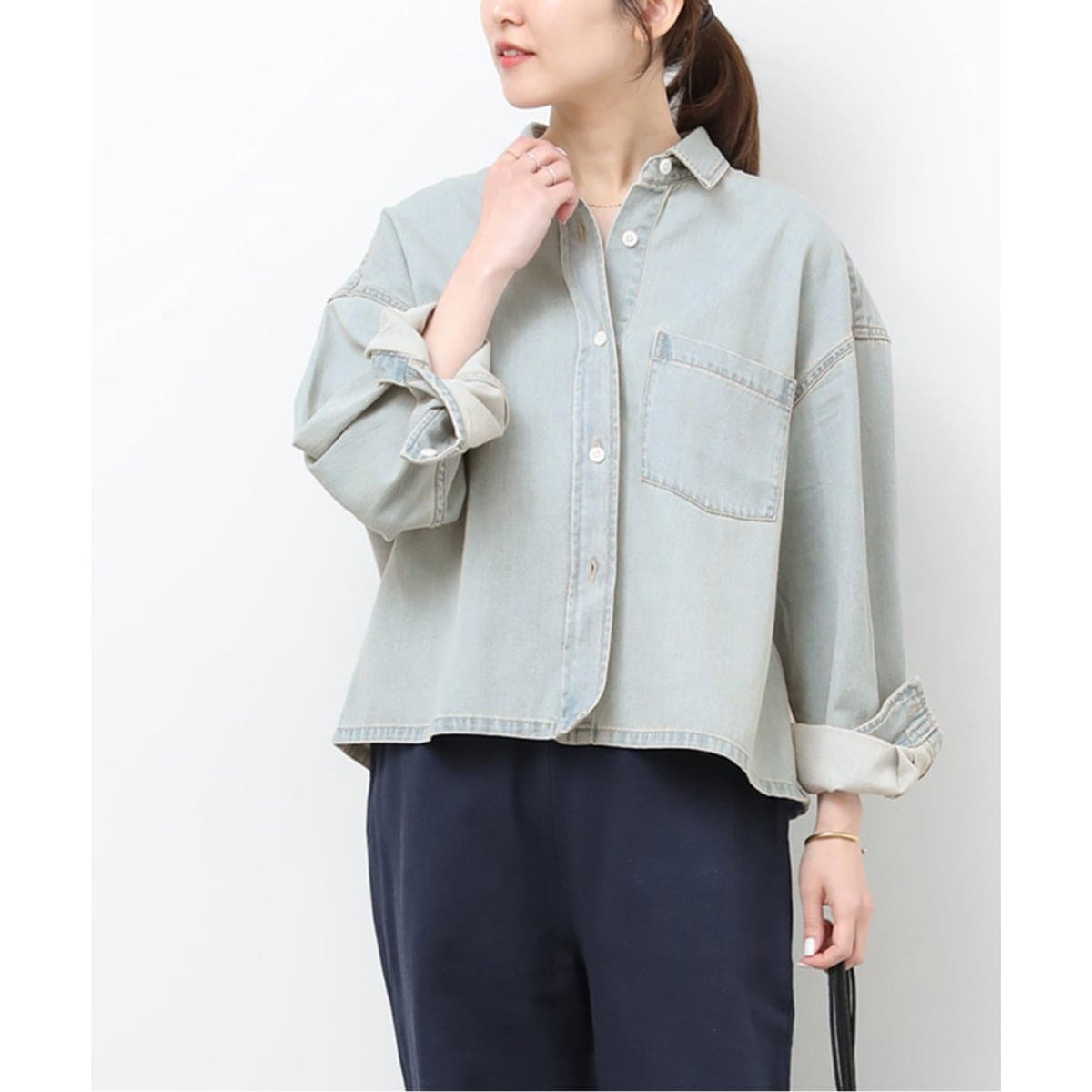 □9oz C/Rデニムワークシャツ | ジャーナルスタンダード レリューム