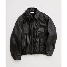 ラムレザー ジップジャケット