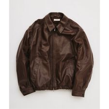 ラムレザー ジップジャケット