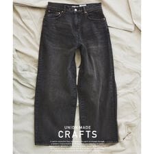 クラフトデニム 13.5oz ワイド ストレート デニム