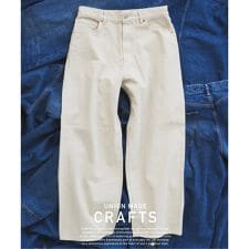 クラフトデニム 13.5oz ワイド ストレート デニム