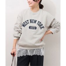 《WEB限定追加2》ヴィンテージライクカレッジロゴスウェット