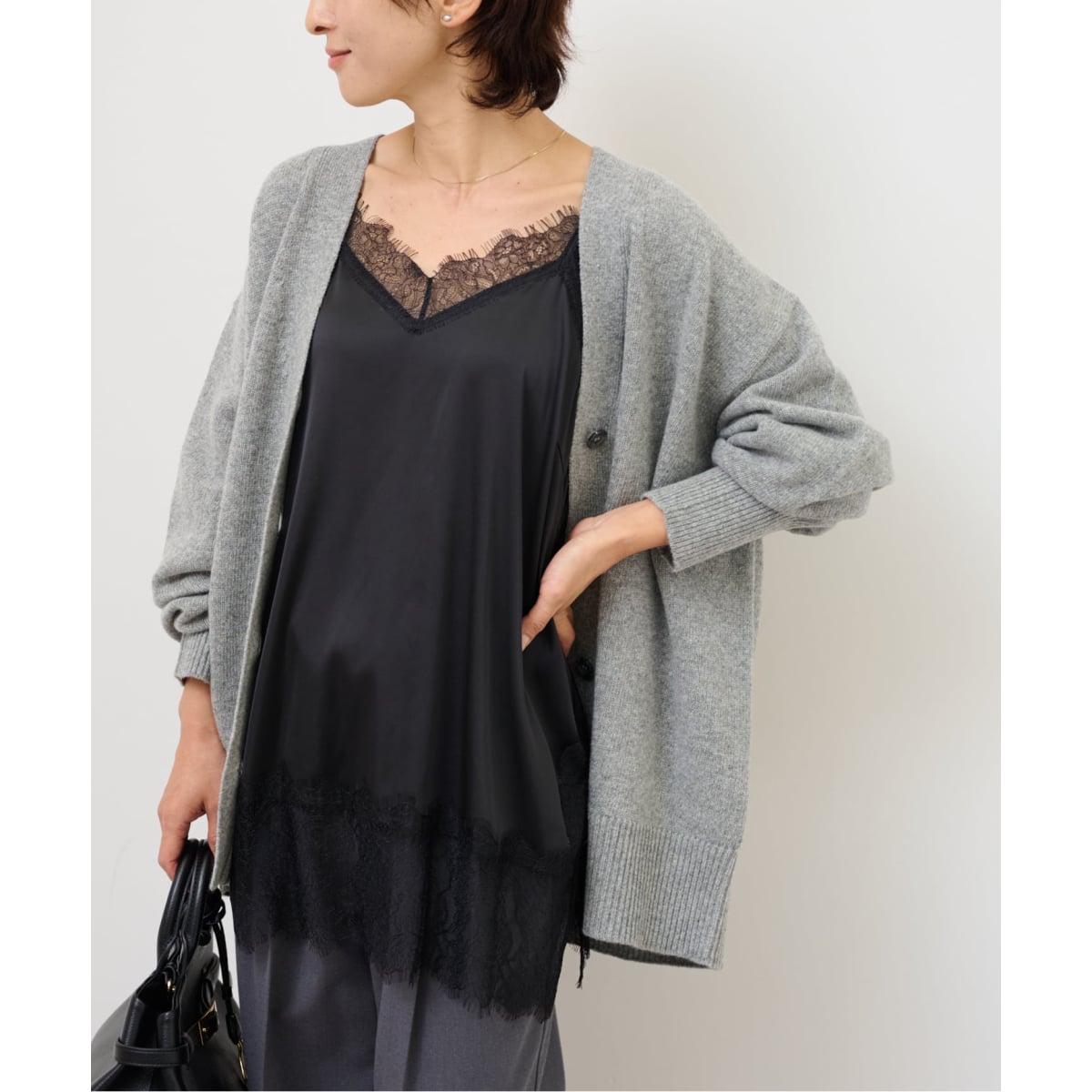 スピックアンドスパン　フェイクスエードキャミソール完売 フェイクスエードキャミソール（キャミソール）｜Spick and Span