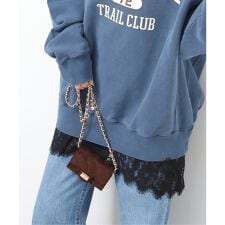 【VELETTO/ヴェレット】キルティングチェーンミニバッグ