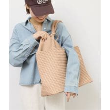 ［26SS新作］【MODA LUXE/モーダリュクス】イントレチャートビッグトート