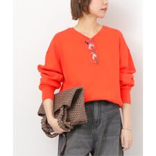 ウォッシャブルニットジャージー2WAYプルオーバー