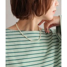 《追加》relumeガラスパールネックレス40cm