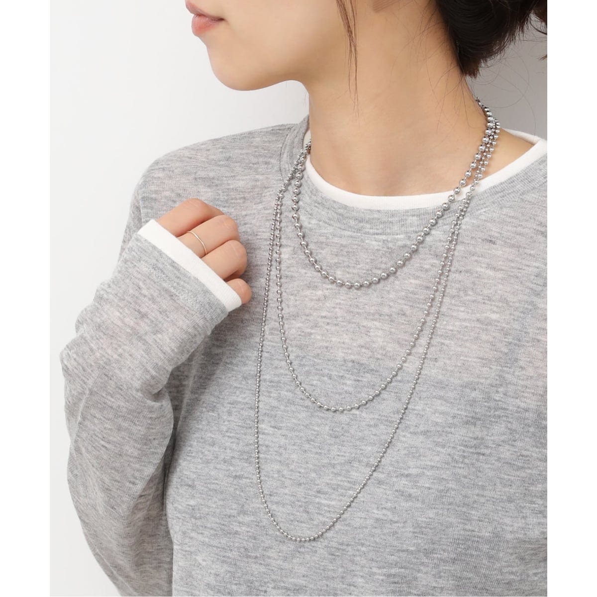 [�}���C]�s�ǉ��\��t�m26SS�V��nRELUME �{�[���`�F�[��3�{�Z�b�g�l�b�N���X/�W���[�i���X�^���_�[�h �������[���iJOURNAL STANDARD relume�j �V���o�[