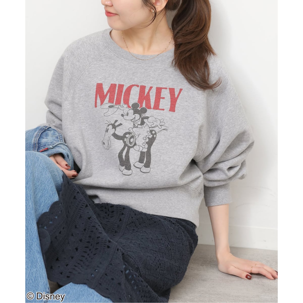 リメイクスウェット FRAPBOIS〈MICKEY MOUSEコレクション〉 | フラボア