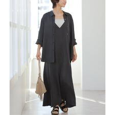 ［26SS新作］キュプラロングキャミワンピース