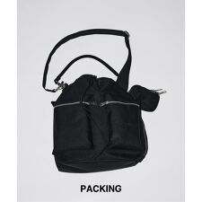 PACKING / パッキング 別注 2WAY ドローストリング ショルダーバッグ