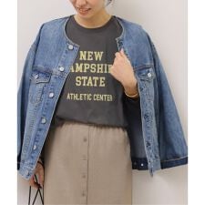 ラグランスリーブカレッジロングスリーブTEE