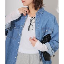 《追加》シアークルーネックロングTシャツ