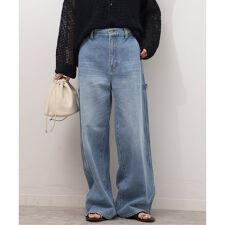 ルーズストレートペインターデニム