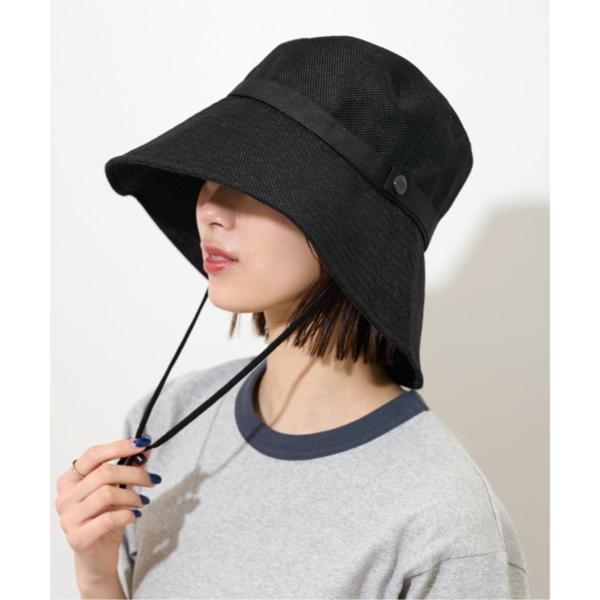 [�}���C]�s�ǉ��t�yTHE NORTH FACE/ �U�m�[�X�t�F�C�X�z HIKE BLOOM HAT�F�n�b�g/�W���[�i���X�^���_�[�h �������[���iJOURNAL STANDARD relume�j �u���b�N