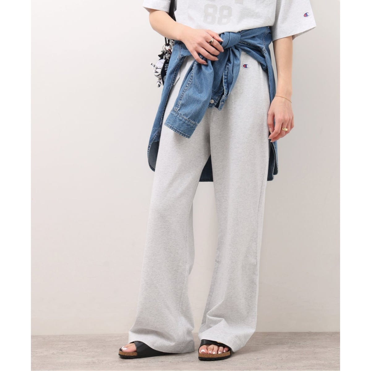 [�}���C]�ʒ��yChampion/�`�����s�I���z16s/1 Jersey PT Bleach Wash�F�p���c/�W���[�i���X�^���_�[�h �������[���iJOURNAL STANDARD relume�j �O���[B