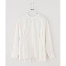 タックペプラムブラウス