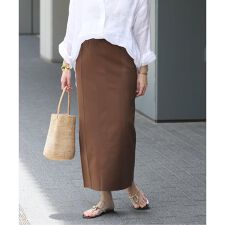 《追加予約》ストレッチポンチIラインスカート