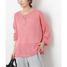 《追加予約 / 新色》PEリネンルーズプルオーバー