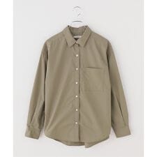 オーバーサイズタイプライターシャツ