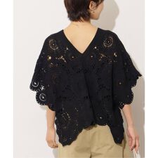 【TORRAZZO DONNA/トラッゾドンナ】クロシェポンチョ