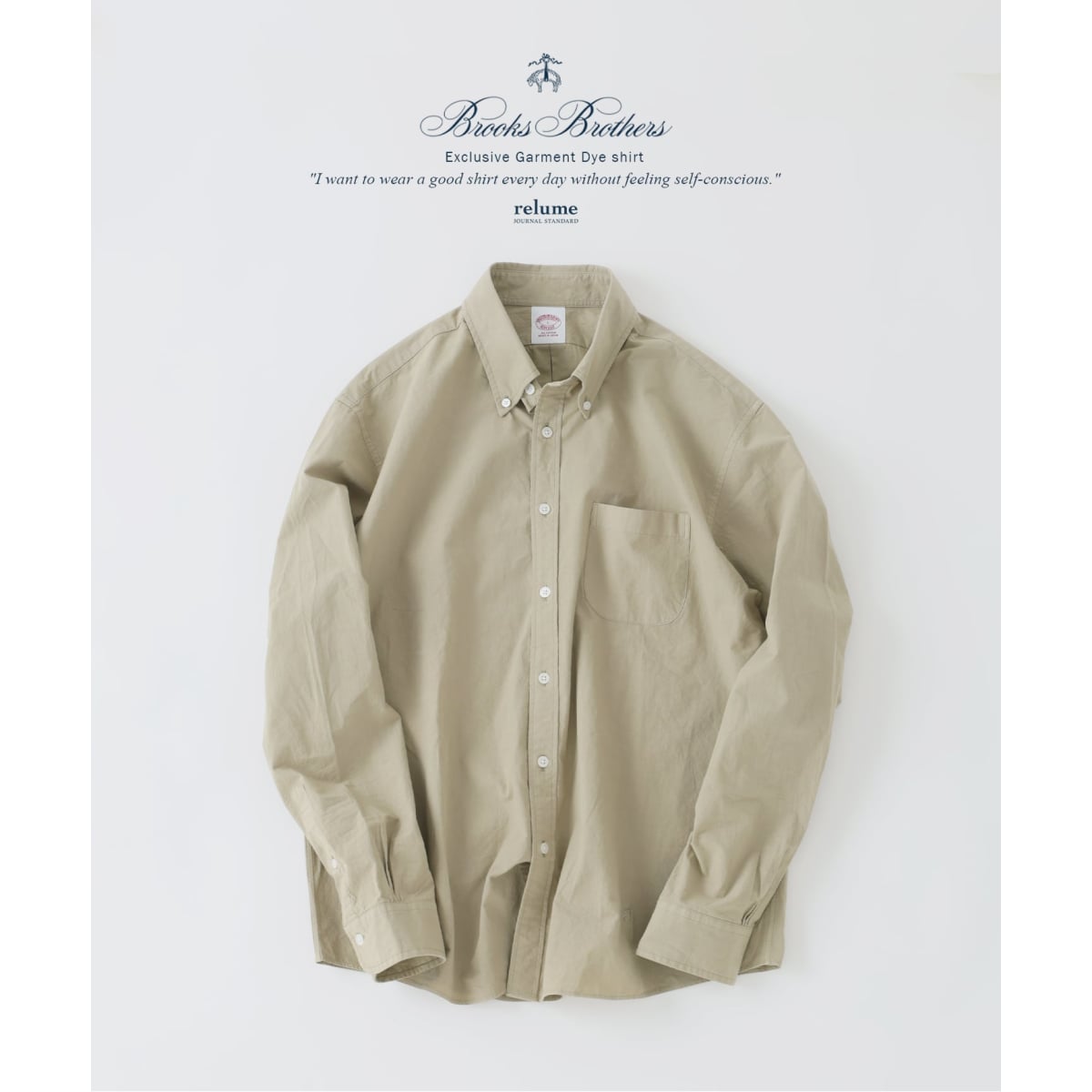 あ*き様 ブルックスブラザーズ 別注 ガーメントダイ BDシャツ 予約》Brooks Brothers / ブルックスブラザーズ 別注 ガーメントダイ