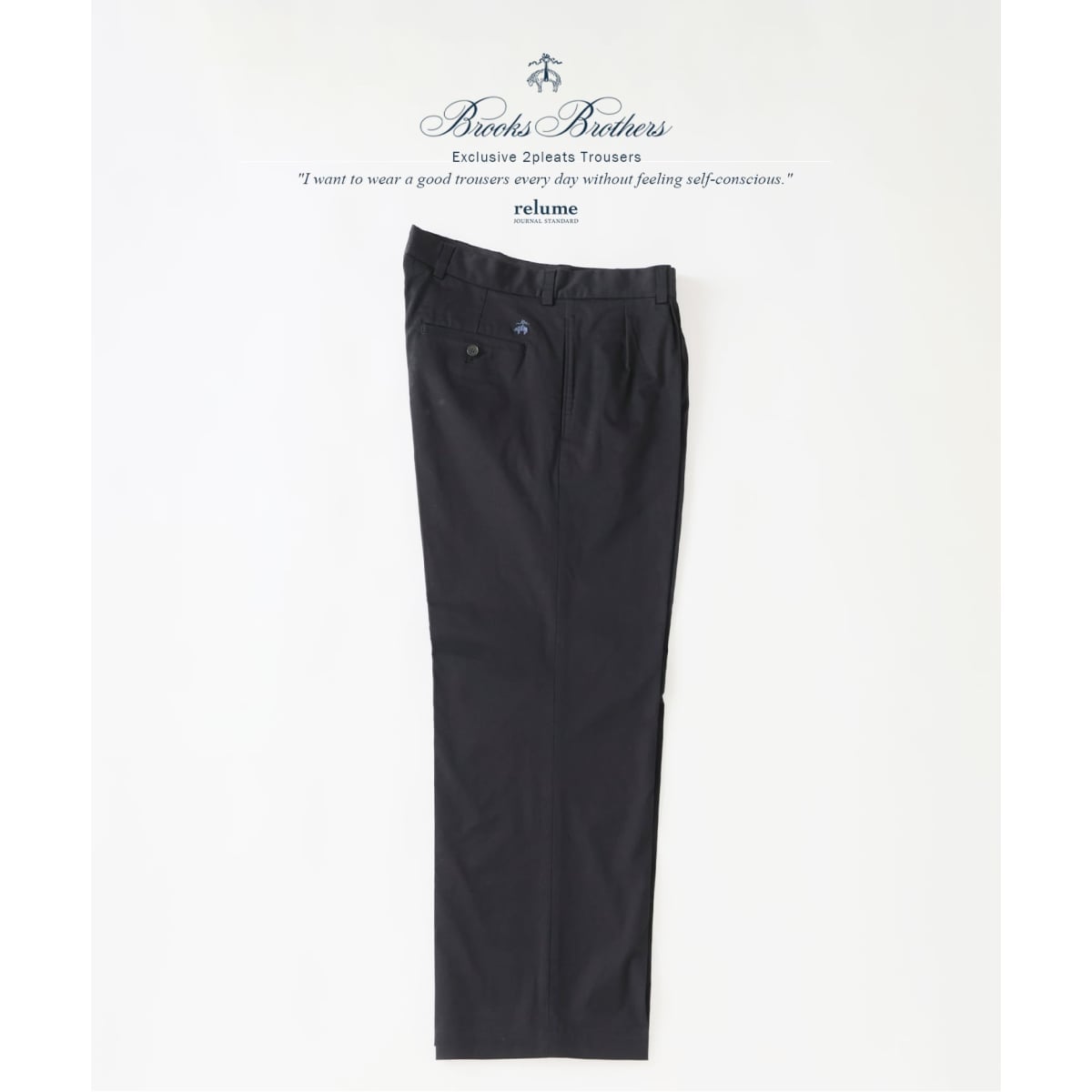 《予約》Brooks Brothers / ブルックスブラザーズ 別注 2プリーツ スラックス