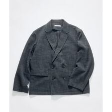《予約》テックキャンバス  ダブルプレスト ジャケット(セットアップ対応可能)