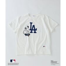 《予約》PEANUTS / ピーナッツ 別注 MLB ベースボール プリントTシャツ