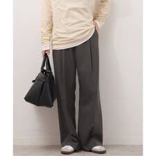 《WEB限定追加予約2》マットウースフレアタックパンツ