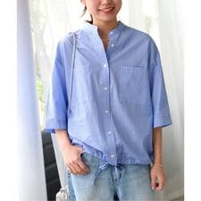 《追加予約 / 新色》ストライプバンドカラードロストシャツ